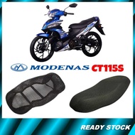 cm+Motor MODENAS CT115S Seat Cover Net 3D Jaring Motorcycle Jaring Seat Kusyen Motosikal