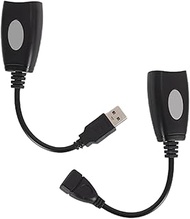 Alide 1 Set USB to RJ45 Ethernet Adapter - Support Cat5/5e/6/6e (up to 50m), Compatible with Multipl