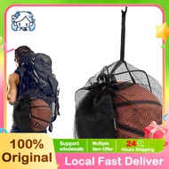 Sports Ball Sling Back Bag Backpack Multifunction Ball Mesh Bag Single Ball Bag