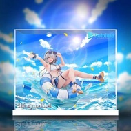 【AOWOBOX】GSC Hololive 1/7 白銀諾艾爾 泳裝 ver 手辦 高透主題展示盒 展示箱 display box 亞加力 模型盒 亞加力展示盒 燈