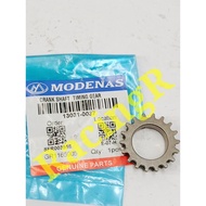 * MODENAS GT128 CRANKSHAFT CRANK SHAFT TIMING SPROCKET GEAR 18T