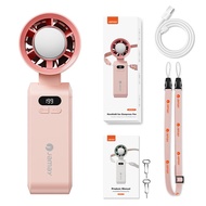 【COD & แถมสติ๊กเกอร์การ์ตูน】JAMAY F5pro พัดลมพกพา 8000mAh+199 เกียร์ ลมแรง+ระบบทําความเย็นเเผ่นเเซมิ