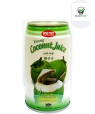 Wong Coco Coconut Juice with Pulp 320ml