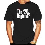 2024 New Arrival Men Fashion Mens The Dogfather Shirt Labrador Dad Tshirt Fathers Day Gift