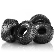 4pcs 120mm 1.9 Inch Rubber Tyre For 1/10 Rc Crawler Car Trax Trx4 Axial Scx10 Wraith Scx10 Yikong Rg