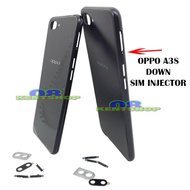 OPPO A3S BATTERY COVER. BACK COVER. BACKDOOR A3S SIMCARD LOWER INJECTOR