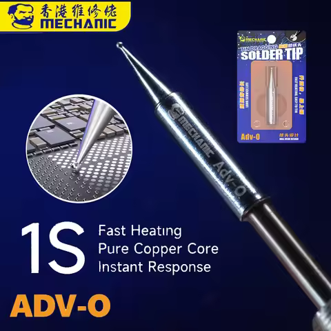 MECHANIC ADV-O Ball Tip 900M 936 937 Soldering Iron Tips For Mobile Phone Repair Motherboard PCB Chi