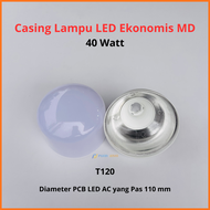 Casing Lampu LED Ekonomis MD 20 30 40 50 60 Watt Kesing LED Model Kapsul