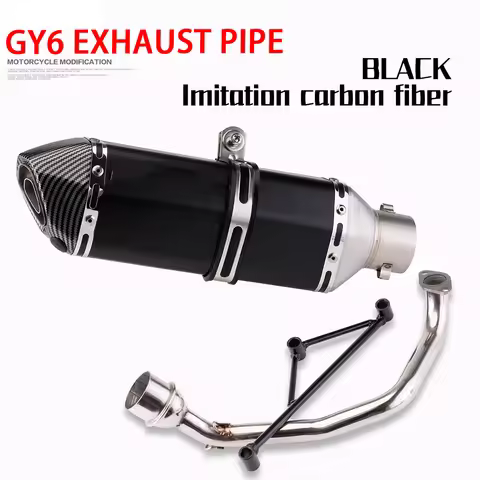 GY6 Front exhaust pipe High Quality Motorcycle Exhaust Suitable for motorcycle