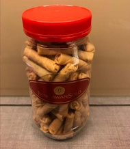 BengawanSolo Crispy Shrimp Rice Roll 250g Singapore Special Snack for Tea Time บรรจุภัณฑ์สีแดงออนไลน