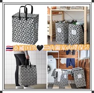 👆🏻🇹🇭泰國IKEA🖤三角圖案大環保袋