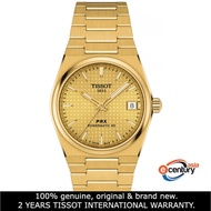Tissot PRX T137.207.33.021.00 Womens T-Classic PRX Powermatic 80 Yellow-Gold PVD Watch (35mm)