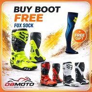 [FREE SOCKS Fox Racing] FOX Racing Instinct Boots Ready for Rimba Raid Motorbike Motorcycle Motor