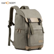 K&amp;F Concept KF13.122 Professional Large Capacity Photography Camera Backpack Multifunctional Waterproof Travel Bag with Small Handbag Rain Cover for DSLR Lens Battery Tripod