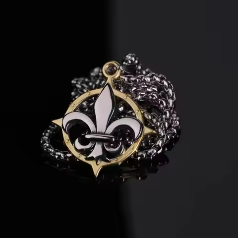 Starforged Star Casting Battle Nun Sacred Seal Warhammer 40K Around Trendy Pendant Necklace Choker