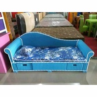 Kursi Sofa Santai Lige Rotan Sintetis