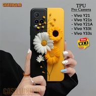 HP Latest Vivo Y21 / Y21A / Y21s / Y22T / Y33s Phone Case - Flower Fashion Case - Vivo Y21 / Y21A / 