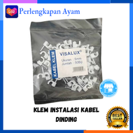 Klem Kabel Klem untuk instalasi kabel klem untuk kabel di dinding klem dinding klem untuk kabel