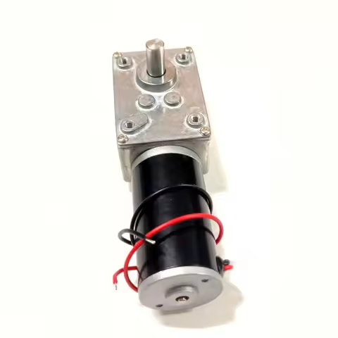 5840-31ZY Turbo Worm Encoder Micro DC Reduction Motor Self locking Speed Control Small Motor 12V24V