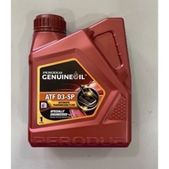 PERODUA ATF D3-SP(1L) AUTOMATIC TRANSMISSION FLUID ATF SP-3 100%ORIGINAL