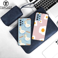 Samsung A32 5G - A52 5G - A72 5G Case - Samsung Case With Baby Duck Pattern - TPU Border Rough Back