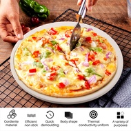 (MTIP) Pizza Stone for Baking-Cordierite Pizza Stone Plate for Bbq Grill Oven- and Pizza Bread Chees