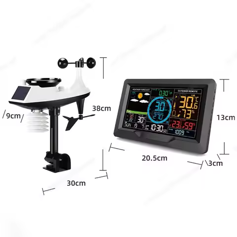 USB Interface 5V1.2A Weather Wind Speed Rainfall Wind Direction Detection Weather Forecast Temperatu