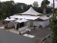 Kain membrane agtex 550gsm lebar 250cm warna putih