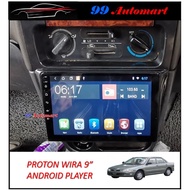 (6GB 4GB 2GB 1GB RAM 128GB 64GB DSP 4G SIM 2.5D IPS) PROTON WIRA SATRIA PUTRA ARENA 9'' GPS Android 