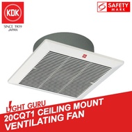 KDK 20CQT1 Ceiling Mount Ventilating Fan