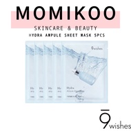 9wishes Hydra Ampule Sheet Mask 5pcs