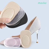 MOCHO Heel Insoles, Invisible Half Cushion Foot Padding Heel Pads, Soft Shockproof Transparent High 