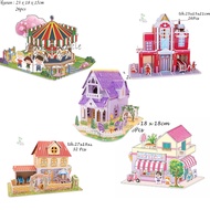 Large Size 3D FOAM PUZZLE HOUSE | FIREFIGHTER | TREE HOUSE 3D Puzzle Educational Toys for Children