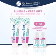 [BUNDLE DEAL] Ceradan Hydra Cream 80g*2 + FREE GIFT