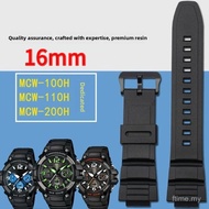Soft Resin Silicone Watch Strap Sports Wristband For MCW 100H MCW 110H W S220 HDDS100 Durable Sweatp