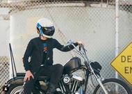 หมวกกันน็อค BELL BULLITT SPEEDWAY GLOSS VINTAGE WHITE BLUE