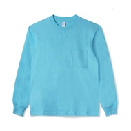 Prime Apparel - HW LS Pocket Tshirt - Atlantic Blue