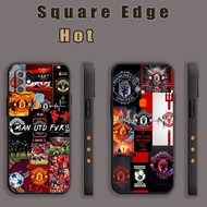 Casing For Xiaomi POCO M6 PRO C61 M6 X6 F6 PRO C75 X7 Pro F7 PRO Manchester United Football Club Log