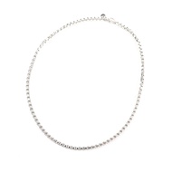 Mint condition★TIFFANY&Co. Tiffany 925 Venetian Necklace, Silver, with box, Weight 37.58g, Women's.