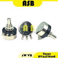 TOCOS RV24YN20S 1W Variable Resistor (O) (100E/ 200E/ 500E/ 1K/ 2K/ 3K/ 5K/ 10K/ 20K/ 30K/ 50K/ 100K