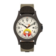 Timex TW4B29200 Expedition® x Peanuts นาฬิกาข้อมือผู้ชาย สีเขียว