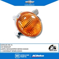 FRONT RIGHT BUMPER TURN SIGNAL LIGHT CHEVROLET SPARK 800cc ORIGINAL GM 96563487