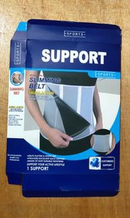 Slimming Belt 塑身腰帶 灰色 L-XXL （運動減肥爆汗）