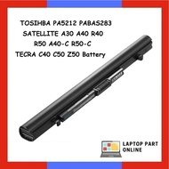 TOSIHBA PA5212 PABAS283 SATELLITE A30 A40 TECRA C40 C50 Z50 SATELLITE R40 R50 A40-C R50-C Battery