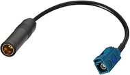 SZSAUTO Fakra Z Female to DIN Socket Car Radio Antenna Adapter Cable 15 cm / 6 Inch Vehicle Stereo F