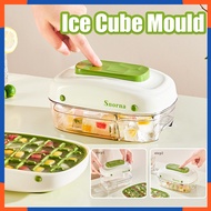 Ice Cube Maker Mould Ice Cube Tray With Top Cover Ice Cube Storage Box Bekas Ais Batu 制冰盒