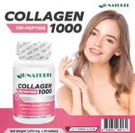 AU NATUREL Collagen Tripeptide คอลลาเจน ไตรเปปไทด์ 1000 โอเนทิเรล คอลลาเจนแท้ คอลลาเจนจากปลาทะเล 30 CAPSULES.