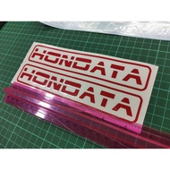 Hondata sticker oracal651