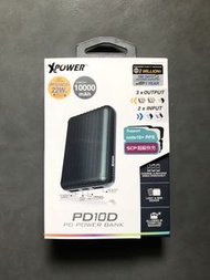 XPower SCP超級快充10000mAh充電器* PD 10D Power Bank*軍綠色Navy Green*不附原裝充電線