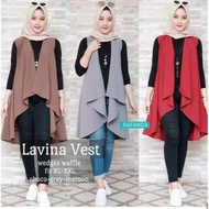 Lavina VEST CARDI CARDIGAN OUTER Zipper